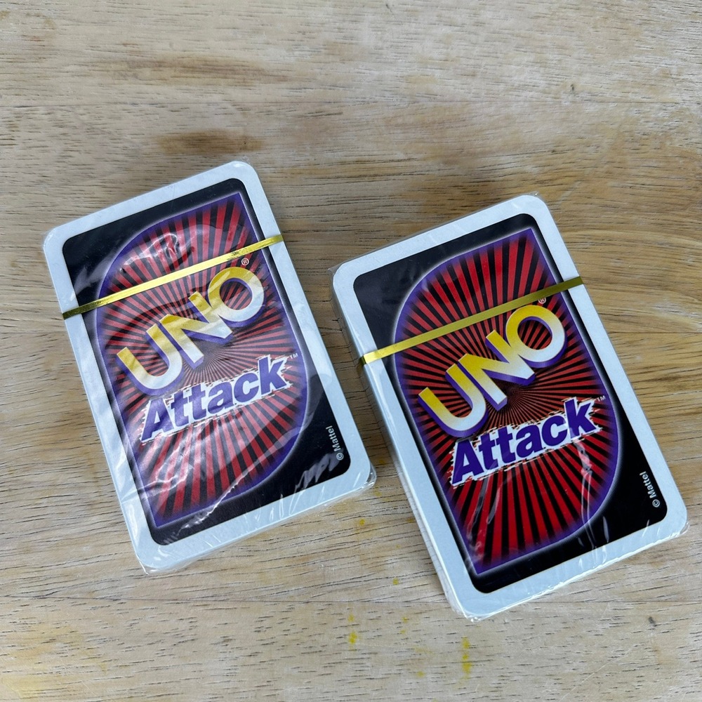 Uno Attack Replacement Cards SEALED Replacement Pieces Mattel Parts Game Night